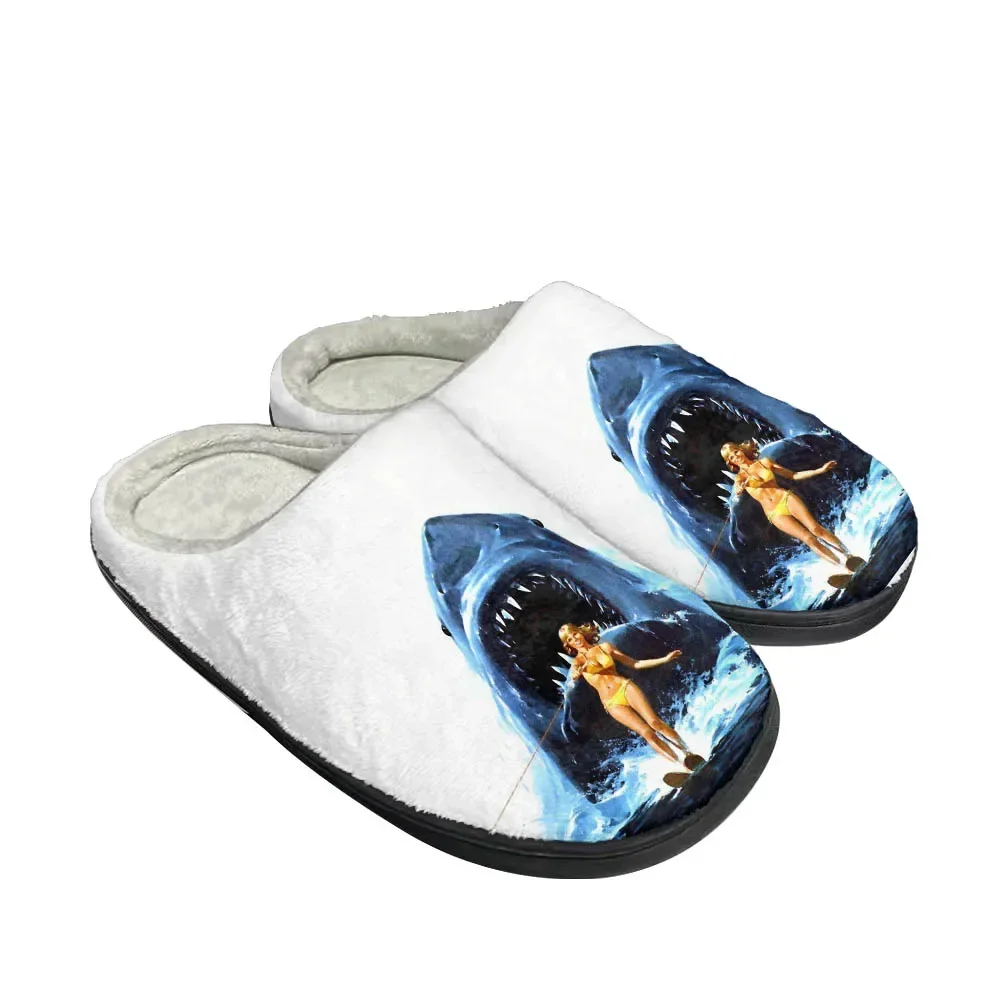 Movie Jaws Fashion Cool Cotton Slippers Personalized Men Women Plush Sandals Casual Keep Warm Shoes Comfortable Thermal Slipper
Movie Jaws Fashion Cool Cotton Slippers Personalized Men Women Plush Sandals Casual Keep Warm Shoes Comfortable Thermal Slipper
