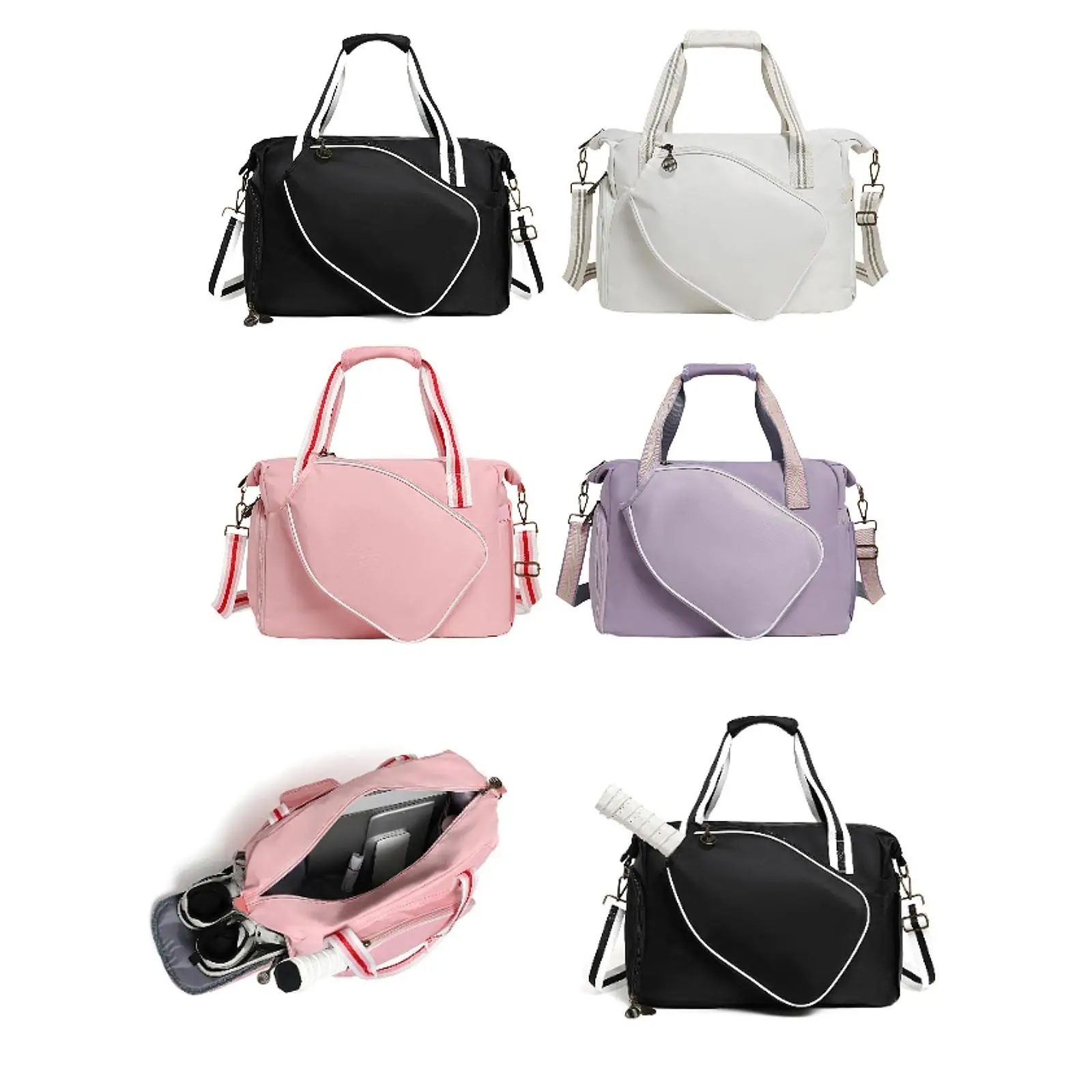 Сумка для хранения ракеток для пиклбола с регулируемым ремнем, портативная спортивная сумка для активного отдыха для женщин и мужчин, сумка для переноски ракеток для пиклбола
Сумка для хранения ракеток для пиклбола с регулируемым ремнем, портативная спортивная сумка для активного отдыха для женщин и мужчин, сумка для переноски ракеток для пиклбола