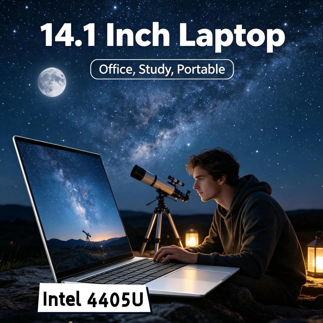 Premium Ultra Thin 14.1 Inch Notebook 2026 New Intel 4405U Win11 16GB 32GB RAM 2TB SSD Portable Business Laptop
Premium Ultra Thin 14.1 Inch Notebook 2026 New Intel 4405U Win11 16GB 32GB RAM 2TB SSD Portable Business Laptop