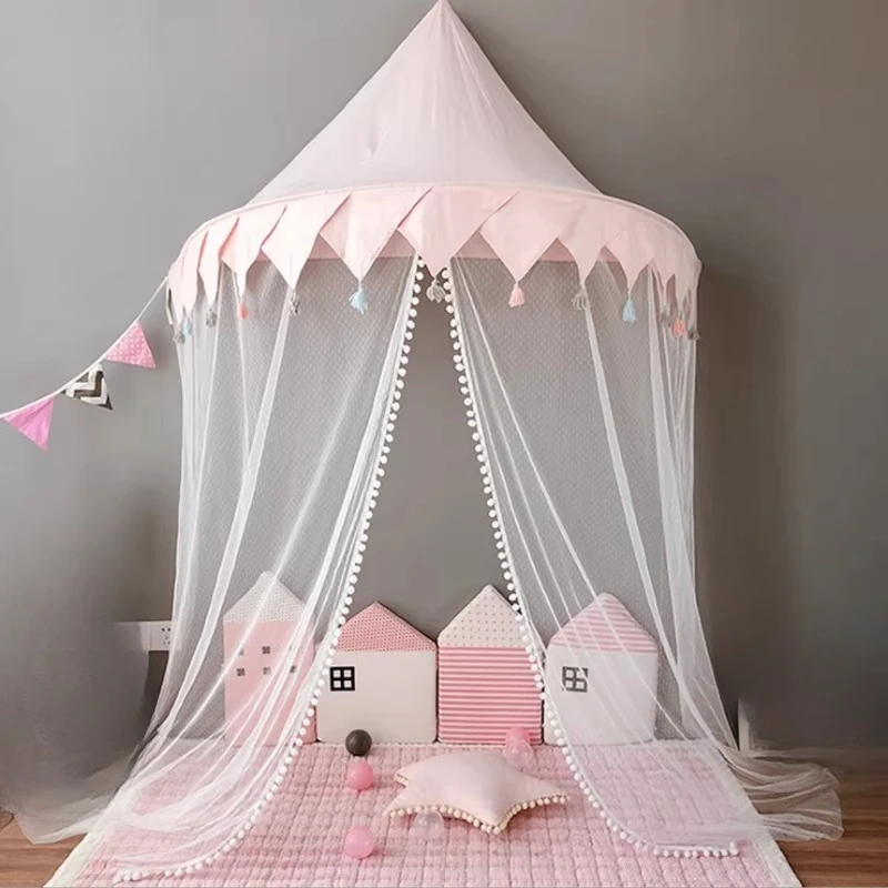 Cotton tent princess half moon mosquito net, dream bed mantle indoor
Cotton tent princess half moon mosquito net, dream bed mantle indoor
