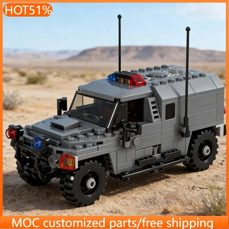 336 PCS Armored Vehicle Bricks Armored Police Vehicle MOC Customize Modular Building Block Technology DIY Boys Toy Birthday Gift
336 PCS Armored Vehicle Bricks Armored Police Vehicle MOC Customize Modular Building Block Technology DIY Boys Toy Birthday Gift