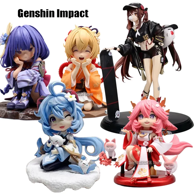 Anime Raiden Shogun Hu Tao Yoimiya Yae Miko Naganohara Yoimiya Action Figures Cute Genshin Impact Figure Q Version PVC Model Toy
Anime Raiden Shogun Hu Tao Yoimiya Yae Miko Naganohara Yoimiya Action Figures Cute Genshin Impact Figure Q Version PVC Model Toy