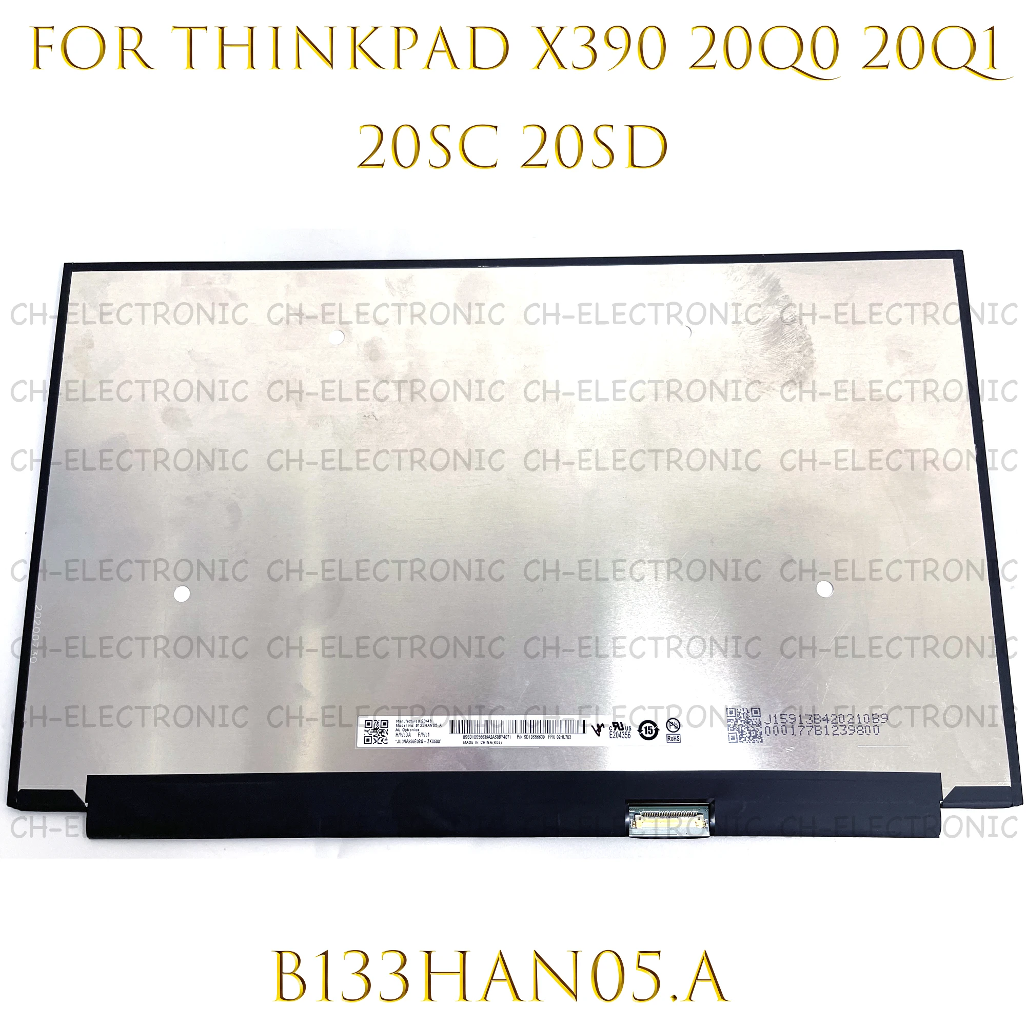 13.3” For Lenovo ThinkBook 13s-IML ThinkPad X390 X395 LCD Screen Panel 02HL709 02HL705 LED Display FHD IPS Replacement
13.3” For Lenovo ThinkBook 13s-IML ThinkPad X390 X395 LCD Screen Panel 02HL709 02HL705 LED Display FHD IPS Replacement