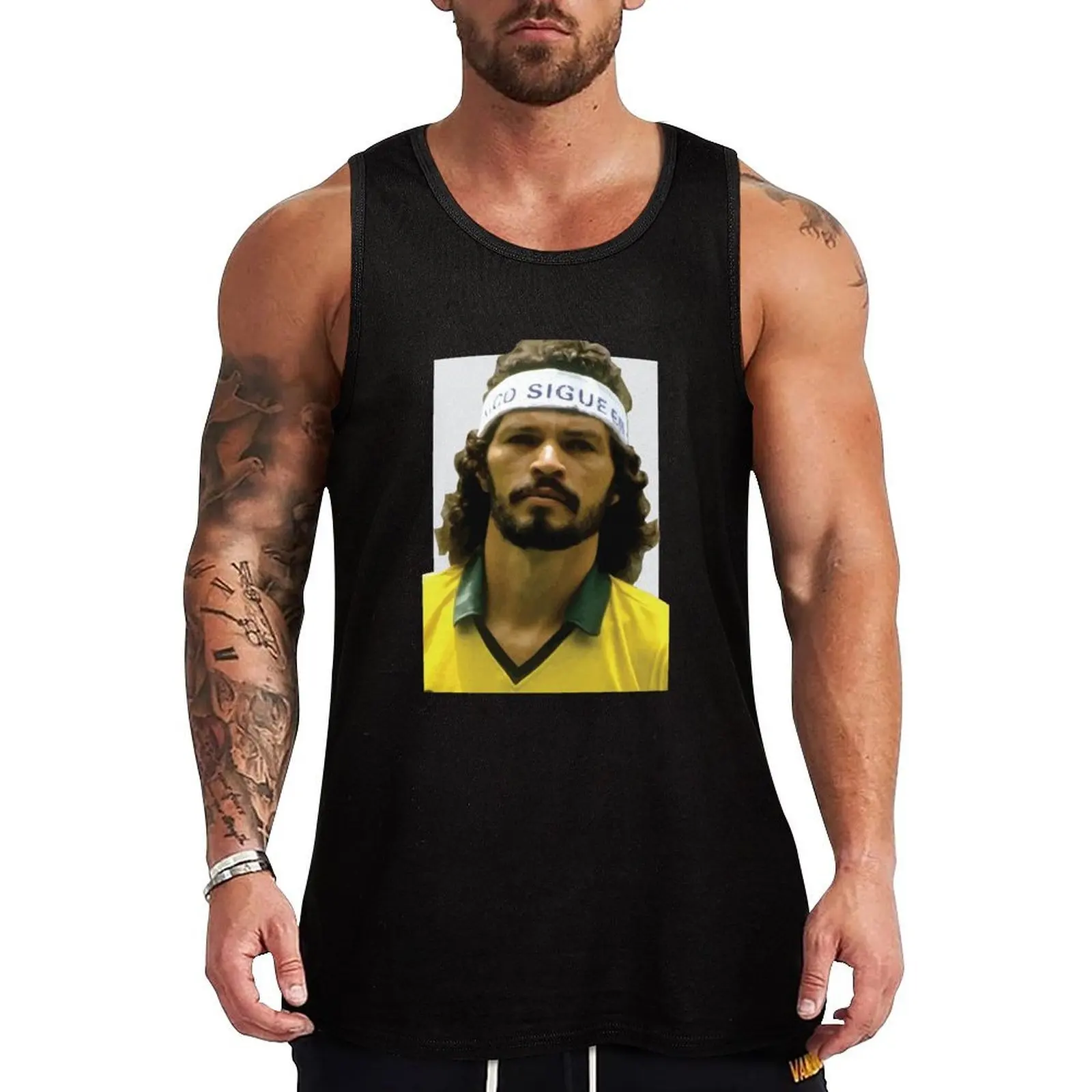 Sócrates, Football legend 2 Tank Top Lightweight Sleeveless T Shirt Basic Casual Top
Sócrates, Football legend 2 Tank Top Lightweight Sleeveless T Shirt Basic Casual Top