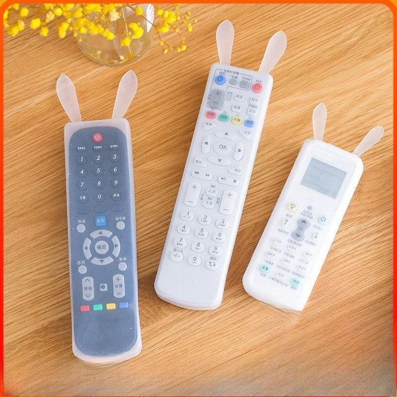 Trendy Cute Bunny Transparent Silicone Remote Control Cover - Dustproof Protector for TV/Air Conditioner remote cover
Trendy Cute Bunny Transparent Silicone Remote Control Cover - Dustproof Protector for TV/Air Conditioner remote cover