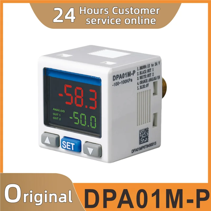 New Original Digital Pressure Switch Sensor NPN Output +1~5V. DPA10M-P DPA01M-P
New Original Digital Pressure Switch Sensor NPN Output +1~5V. DPA10M-P DPA01M-P