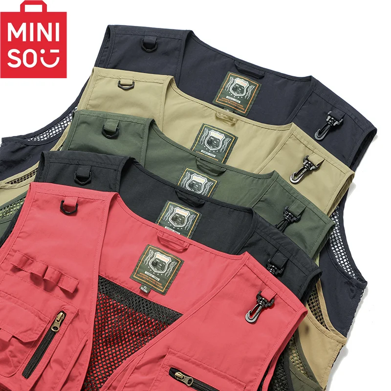 Spring and Autumn Men's Fashion Versatile Multi Pocket Comfortable Breathable Simple and Elegant Outdoor Personalized Commuter V
Spring and Autumn Men's Fashion Versatile Multi Pocket Comfortable Breathable Simple and Elegant Outdoor Personalized Commuter V