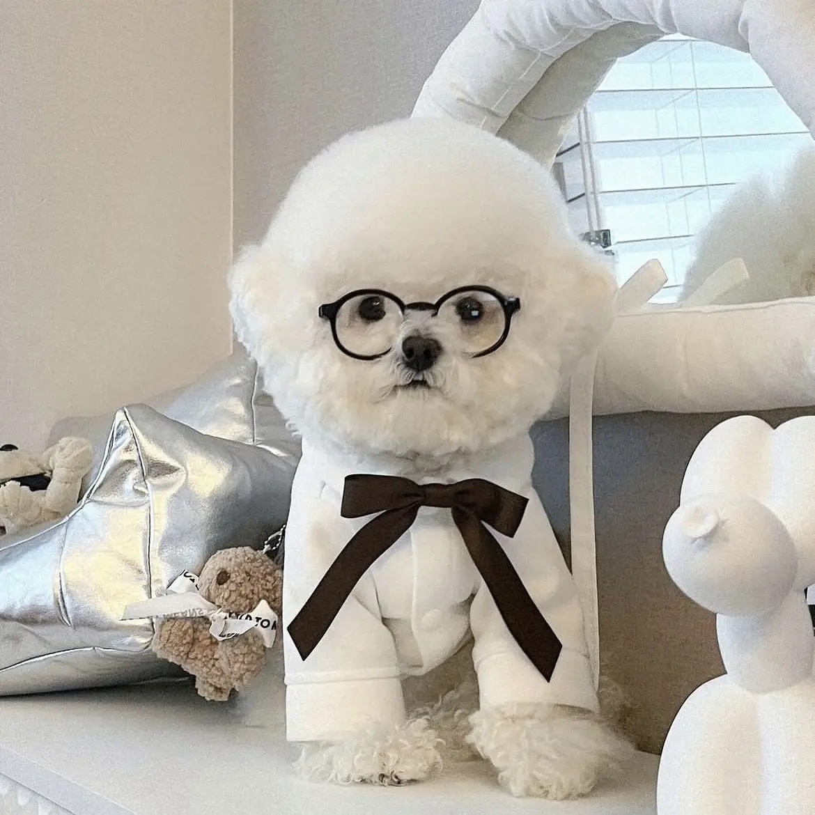 Pet glasses accessories, cat and dog sunglasses pose decoration, cute props
Pet glasses accessories, cat and dog sunglasses pose decoration, cute props
