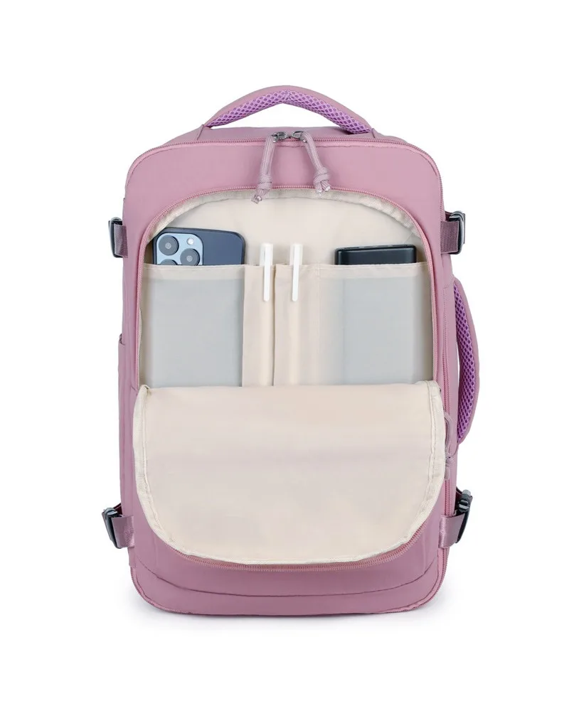 Convertible backpack for men women fits on luggage rods for short trips
Convertible backpack for men women fits on luggage rods for short trips