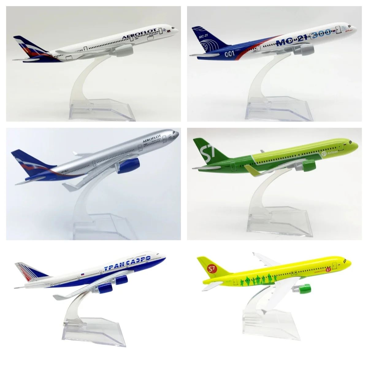 Серия моделей самолетов Aeroflot, 16 см, масштабные модели российских авиакомпаний, самолеты Siberia S7, металлические модели самолетов A320/A330/A350/Mc-21, игрушки-самолеты.
Серия моделей самолетов Aeroflot, 16 см, масштабные модели российских авиакомпаний, самолеты Siberia S7, металлические модели самолетов A320/A330/A350/Mc-21, игрушки-самолеты.