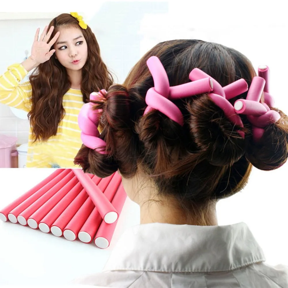 Soft Foam Flexible Hair Roller Bendable Portable Soft Hair Roller Flexi Twist Durable Curling Hair Roller Beauty Salon
Soft Foam Flexible Hair Roller Bendable Portable Soft Hair Roller Flexi Twist Durable Curling Hair Roller Beauty Salon