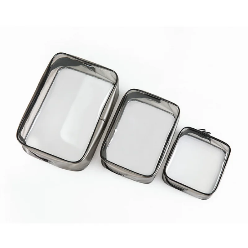 100pcsPVC transparent waterproof cosmetic bag portable travel toiletry bag wholesale custom logo multi-functional storage bag
100pcsPVC transparent waterproof cosmetic bag portable travel toiletry bag wholesale custom logo multi-functional storage bag