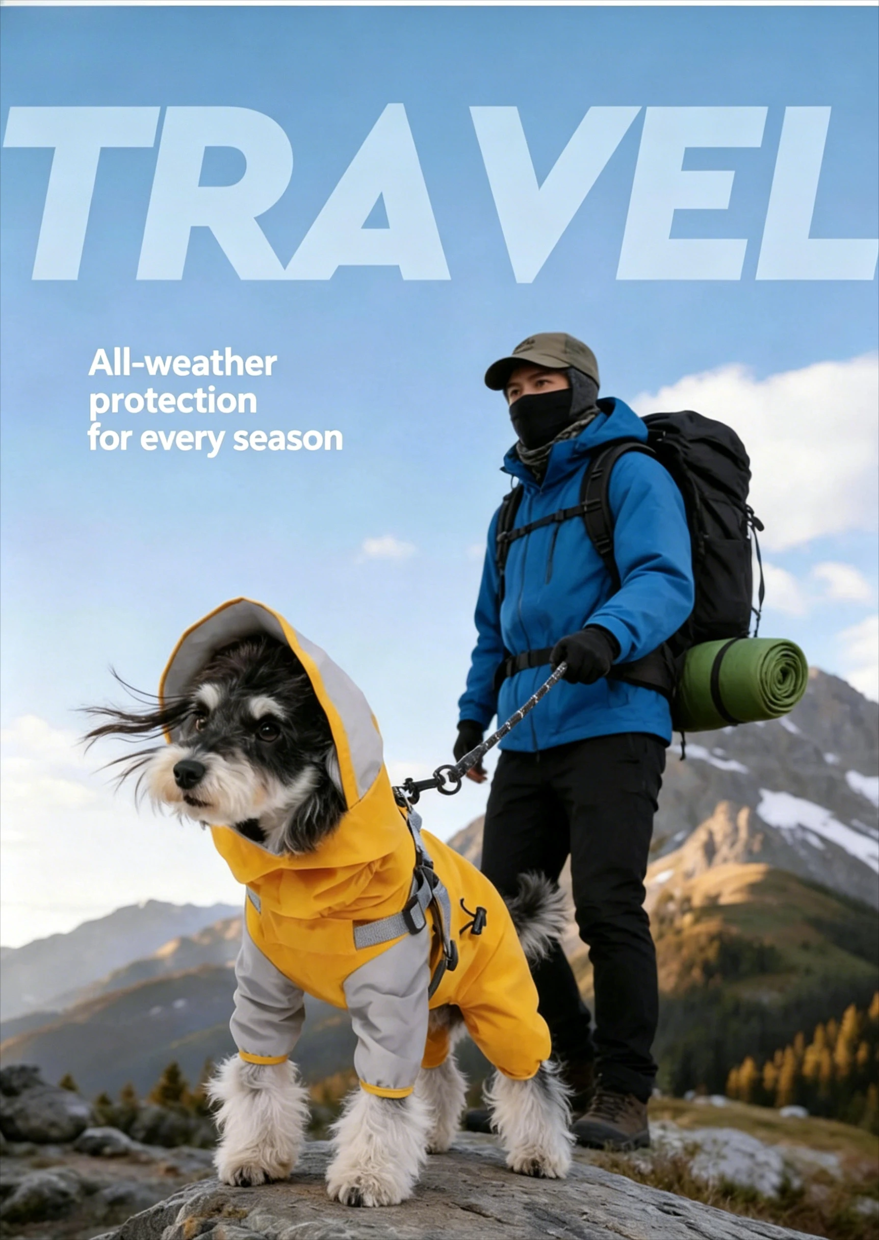 Dog Four Legged Assault Suit Windproof Dog Clothing Warm in Winter and Cool in Summer Outdoor Hooded Detachable Dog Clothing
Dog Four Legged Assault Suit Windproof Dog Clothing Warm in Winter and Cool in Summer Outdoor Hooded Detachable Dog Clothing