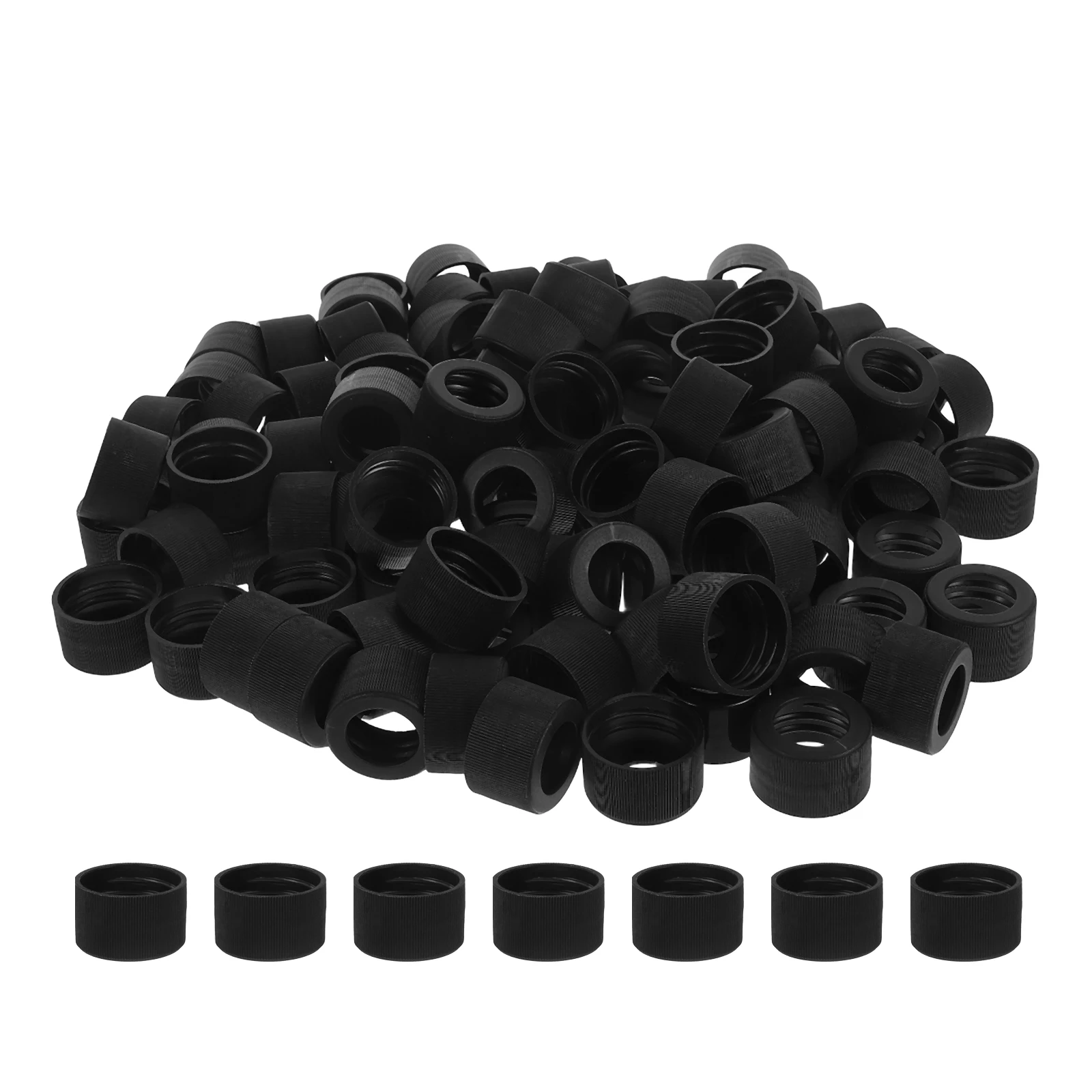 100 шт. 28 мм крышки для бутылок для ароматерапии с резьбовым уплотнением, противоскользящий полипропиленовый материал для эфирного масла, духов, многоразовый роликовый диффузор 
100 шт. 28 мм крышки для бутылок для ароматерапии с резьбовым уплотнением, противоскользящий полипропиленовый материал для эфирного масла, духов, многоразовый роликовый диффузор