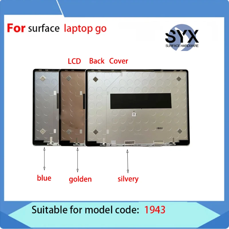 For Microsoft Surface Laptop Go 1 2 original new back cover, 1943 2013 shell, screen display A shell
For Microsoft Surface Laptop Go 1 2 original new back cover, 1943 2013 shell, screen display A shell