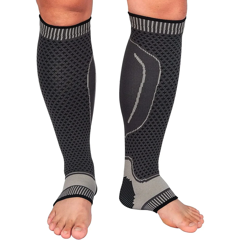 1 Pair Calf Compression Sleeves for Recovery, Varicose Veins, Shin Splint Pain Relief, Calf Support Leg Compression Socks
1 Pair Calf Compression Sleeves for Recovery, Varicose Veins, Shin Splint Pain Relief, Calf Support Leg Compression Socks