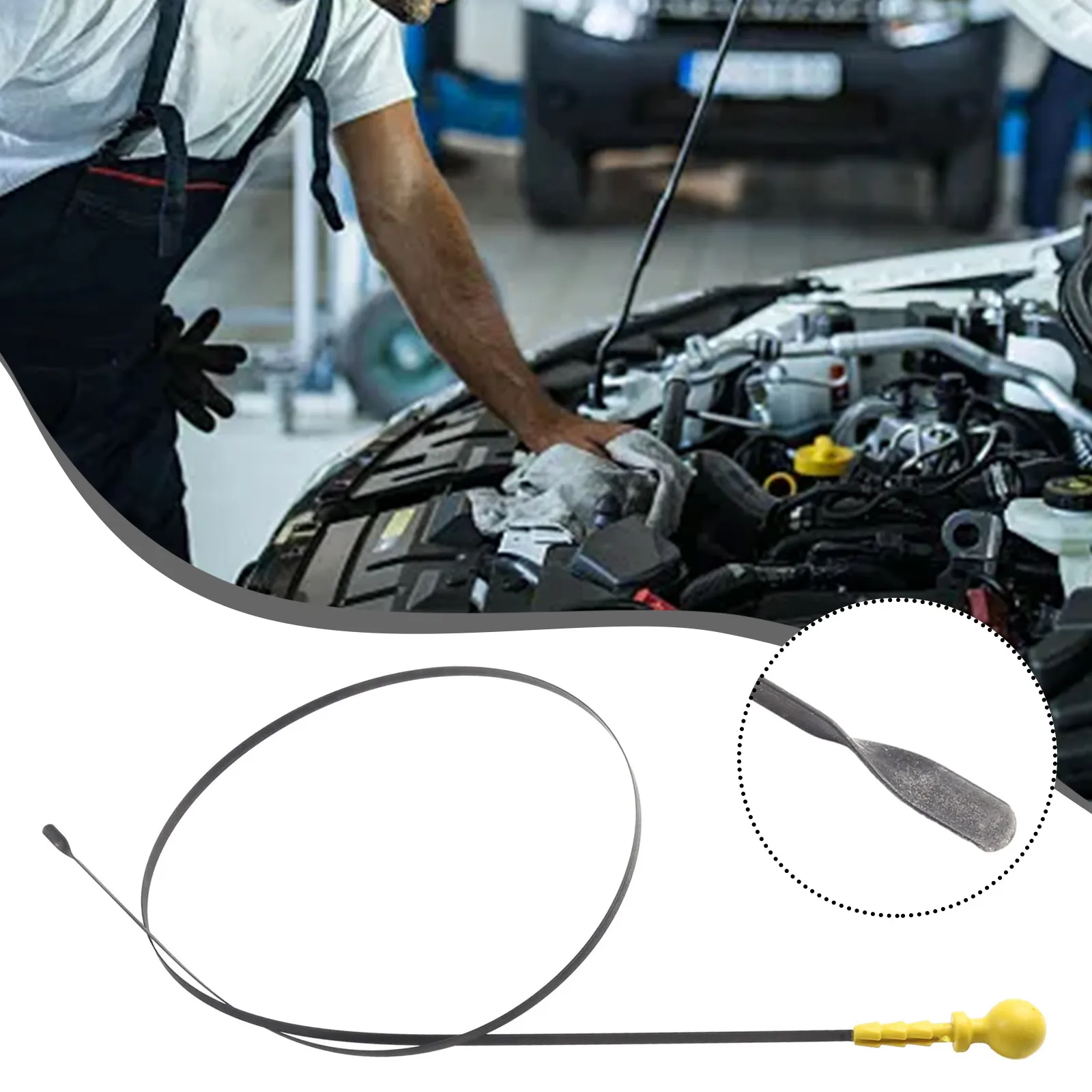 Engine Oil Dipstick Designed for Mercury For Mercruiser Models Featuring Part Numbers 861942T9 805567T 818634T
Engine Oil Dipstick Designed for Mercury For Mercruiser Models Featuring Part Numbers 861942T9 805567T 818634T