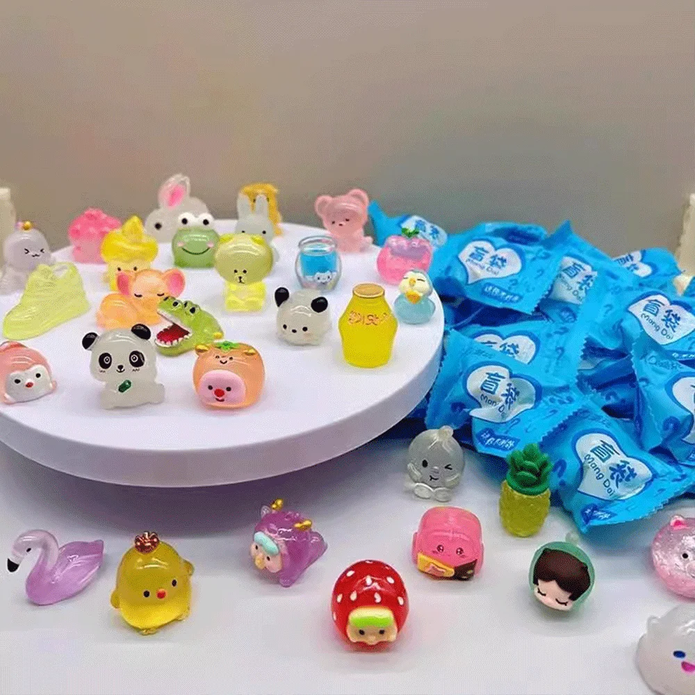 Luminous Mini Animal Blind Bag Kawaii Glow In The Dark Figures Model Mystery Bag Cute Resin Decor Birthday Surprise Gifts
Luminous Mini Animal Blind Bag Kawaii Glow In The Dark Figures Model Mystery Bag Cute Resin Decor Birthday Surprise Gifts