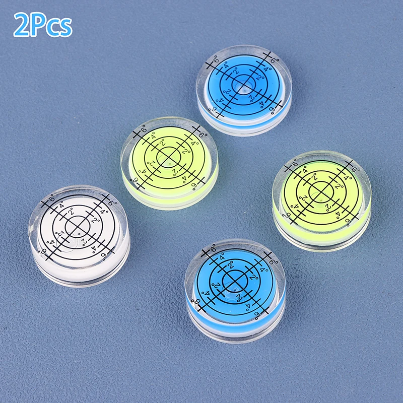 2pcs 32mm Spirit-Bubble Level Surface Degree Marking Level Round Measuring Meter Acrylic For Construction Manual Tools Parts
2pcs 32mm Spirit-Bubble Level Surface Degree Marking Level Round Measuring Meter Acrylic For Construction Manual Tools Parts