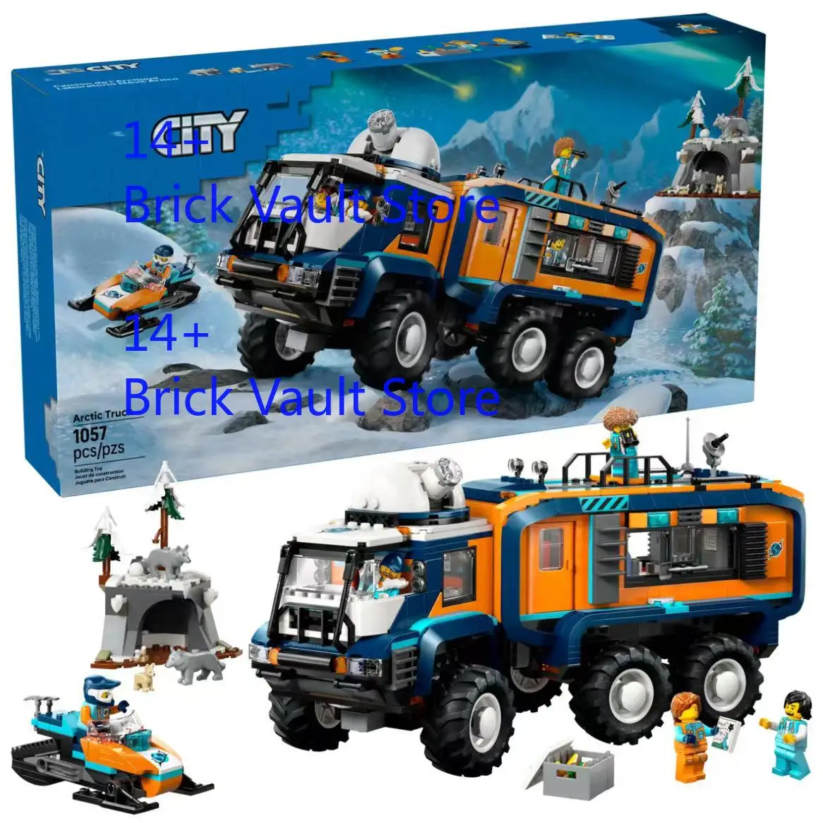 New Product 60471 City Series Polar Expedition Experimental Truck Building Blocks Children's Toy Assembly Creative Gift
New Product 60471 City Series Polar Expedition Experimental Truck Building Blocks Children's Toy Assembly Creative Gift