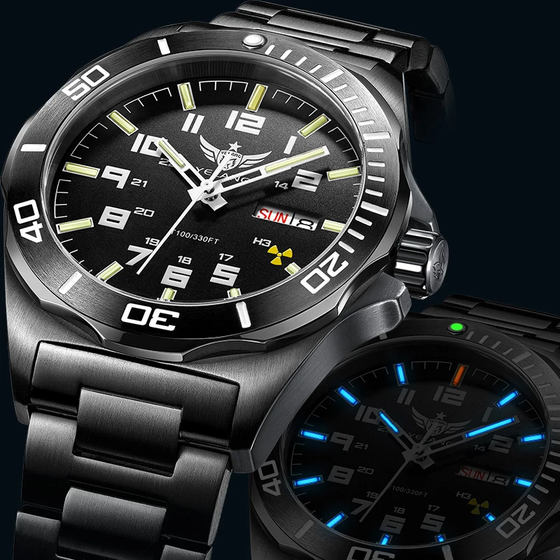 YELANG Luminous Men's Brand Watch 44MM Mechanical Watch Sapphire Japan Automatic Waterproof 100M 10bar Diving Watch
YELANG Luminous Men's Brand Watch 44MM Mechanical Watch Sapphire Japan Automatic Waterproof 100M 10bar Diving Watch
