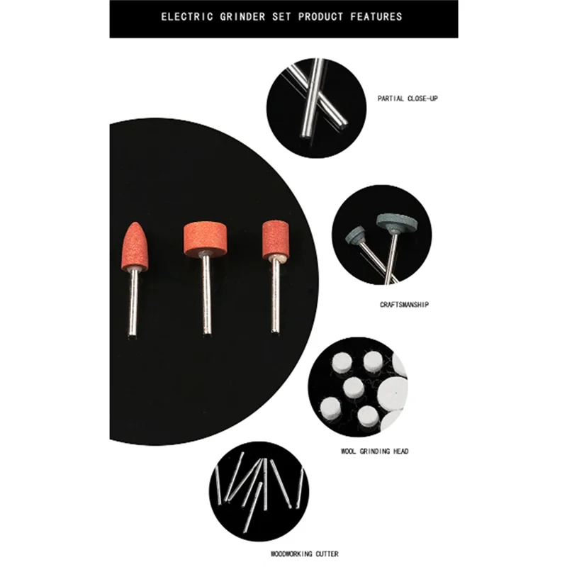2025 Hot Style 100PC Electric Grinding Replacement Accessories Electric Grinding Set Household Hardware Tool Rod Diameter 3MM Po
2025 Hot Style 100PC Electric Grinding Replacement Accessories Electric Grinding Set Household Hardware Tool Rod Diameter 3MM Po