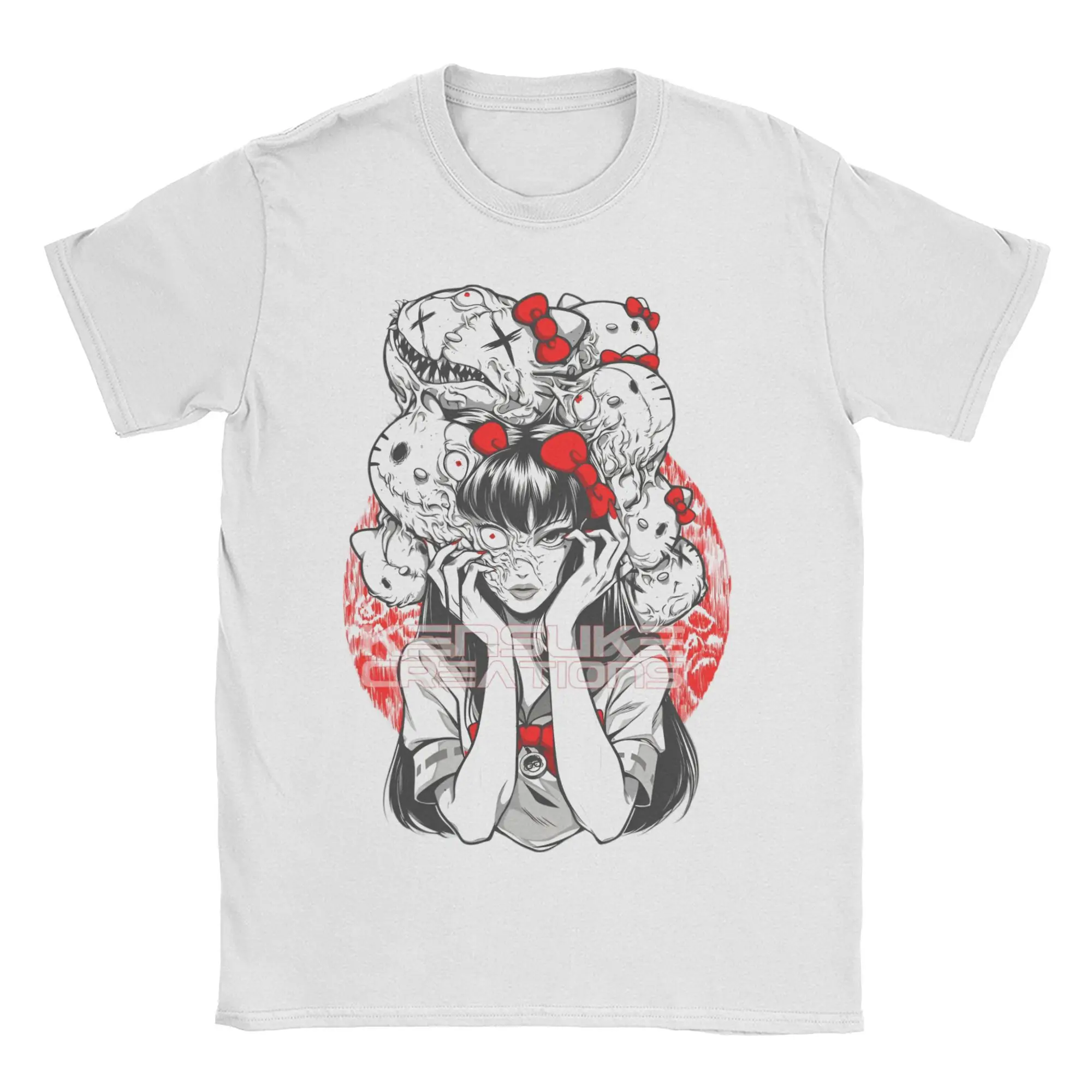 Junji-Itos Tomie X Hello Kitty Merch Unisex T Shirt Cotton Tee Graphic Printing Horror Tops T-shirt
Junji-Itos Tomie X Hello Kitty Merch Unisex T Shirt Cotton Tee Graphic Printing Horror Tops T-shirt