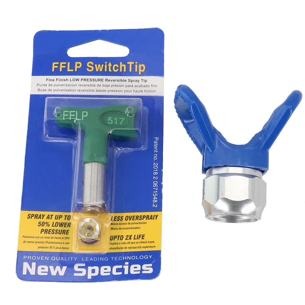 New Sprayer Nozzle Sprayer Tip 7/8 Tip Guard Airbrush Tip Low Pressure Nozzle Seat Holder Paint Sprayer Nozzle
New Sprayer Nozzle Sprayer Tip 7/8 Tip Guard Airbrush Tip Low Pressure Nozzle Seat Holder Paint Sprayer Nozzle