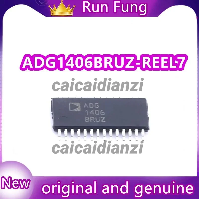 5 шт./лот ADG1406BRUZ-REEL7 ADG1406BRUZ 1-канальный ИС-переключатель 16:1 11,5 Ом 28-TSSOP, новый, оригинальный
5 шт./лот ADG1406BRUZ-REEL7 ADG1406BRUZ 1-канальный ИС-переключатель 16:1 11,5 Ом 28-TSSOP, новый, оригинальный