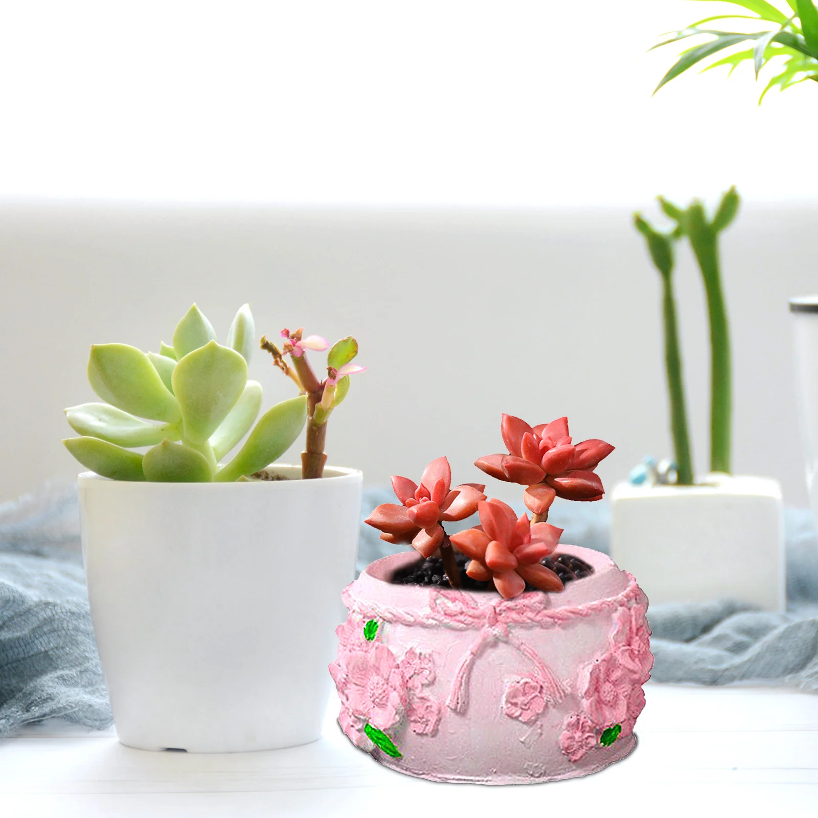 Flower Pot Mold Silicone Planter Container Epoxy Desktop ganization Cup Molds Durable Nonstick Easy Clean DIY Craft Plant Pot
Flower Pot Mold Silicone Planter Container Epoxy Desktop ganization Cup Molds Durable Nonstick Easy Clean DIY Craft Plant Pot