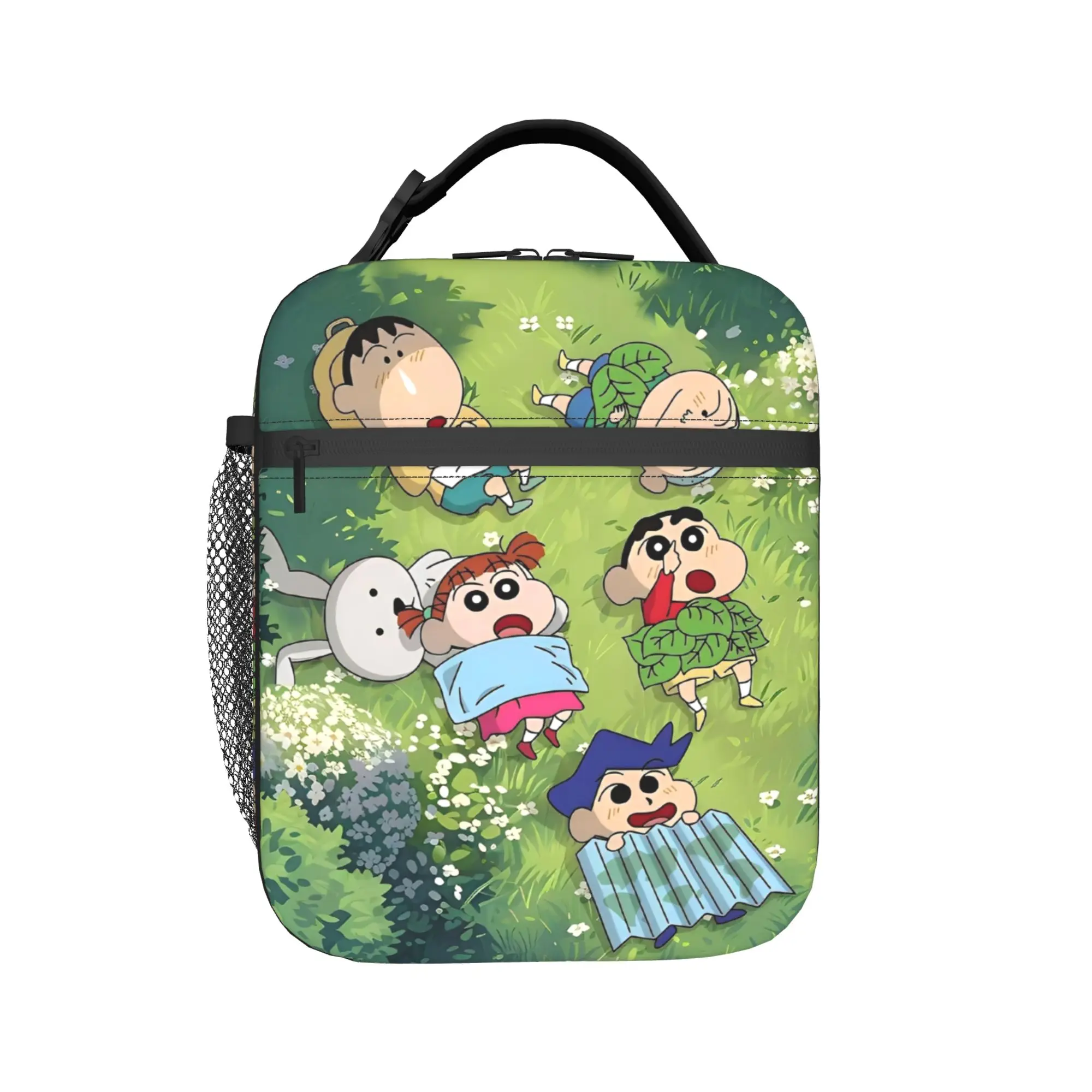 Аксессуары Crayon Shin-chan: изолированная сумка для обеда, для пикника, для хранения продуктов, многоразовая термосумка-холодильник, термобокс для бенто
Аксессуары Crayon Shin-chan: изолированная сумка для обеда, для пикника, для хранения продуктов, многоразовая термосумка-холодильник, термобокс для бенто