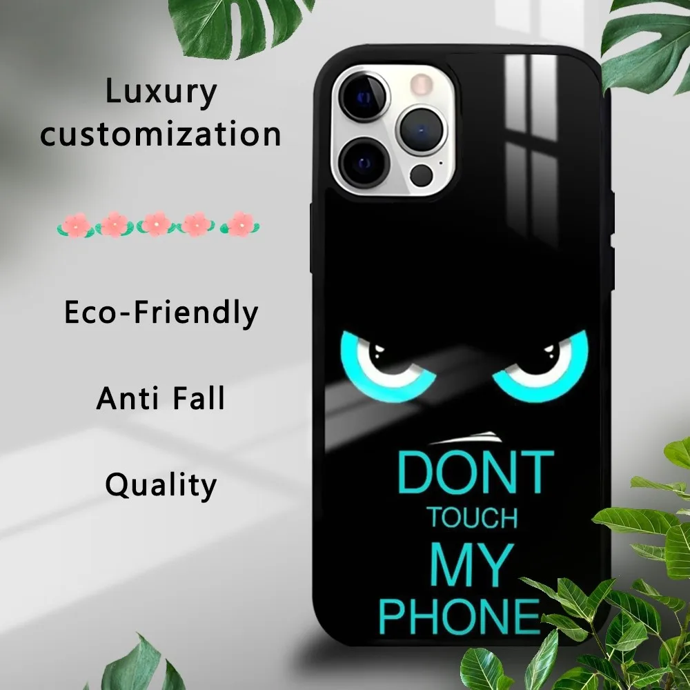 Dont Touch My Phone Phone Case For iPhone 16 15 14 13 12 11 Pro Xs Max Mini Plus Celulares Hard Funda
Dont Touch My Phone Phone Case For iPhone 16 15 14 13 12 11 Pro Xs Max Mini Plus Celulares Hard Funda