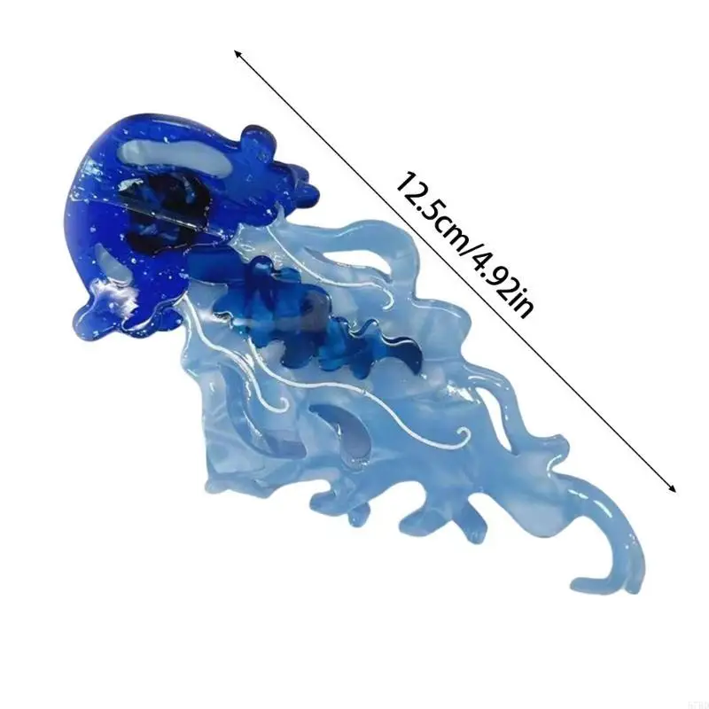 Large Colorful Jellyfish Hair Claw Clip for Women Acetate Material Strong Grip for Secure Hairstyle of Theme Parties 57BD
Large Colorful Jellyfish Hair Claw Clip for Women Acetate Material Strong Grip for Secure Hairstyle of Theme Parties 57BD