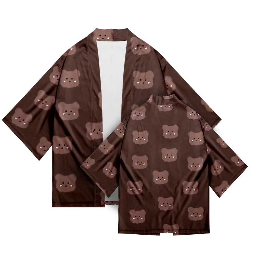 Bare bear printed kimono game cosplay cardigan top home casual sexy short robe outerwear pajamas short bathrobe 100-6XL
Bare bear printed kimono game cosplay cardigan top home casual sexy short robe outerwear pajamas short bathrobe 100-6XL