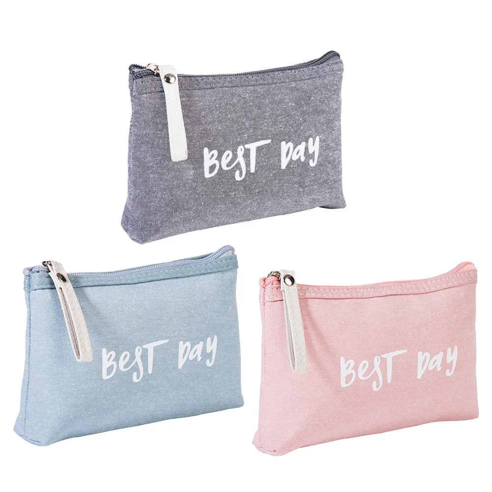 3Pcs Compact Canvas Zippered Makeup Bag Waterproof Small Pouch Travel Toiletry Bag for Lipstick Pens Eyebrow Brushes
3Pcs Compact Canvas Zippered Makeup Bag Waterproof Small Pouch Travel Toiletry Bag for Lipstick Pens Eyebrow Brushes