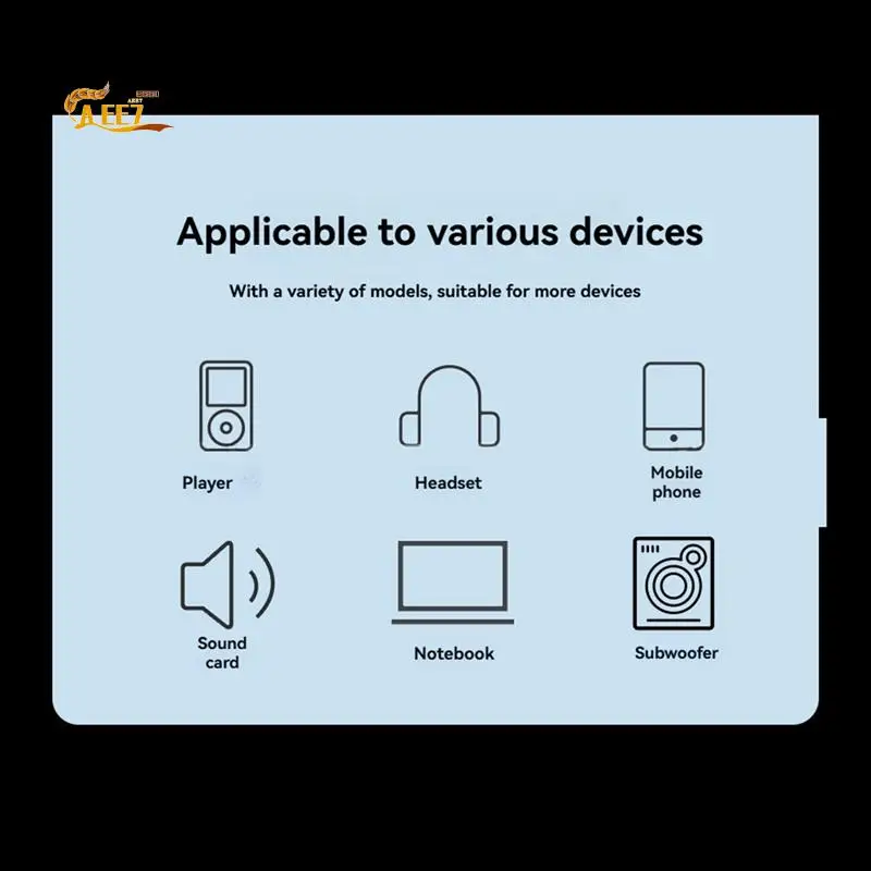 AEE7-HIFI Balanced Audio Cable 8-Core Earphone Adapter Cable 3.5MM Male To Female AUX Jack Adapter Cable
AEE7-HIFI Balanced Audio Cable 8-Core Earphone Adapter Cable 3.5MM Male To Female AUX Jack Adapter Cable