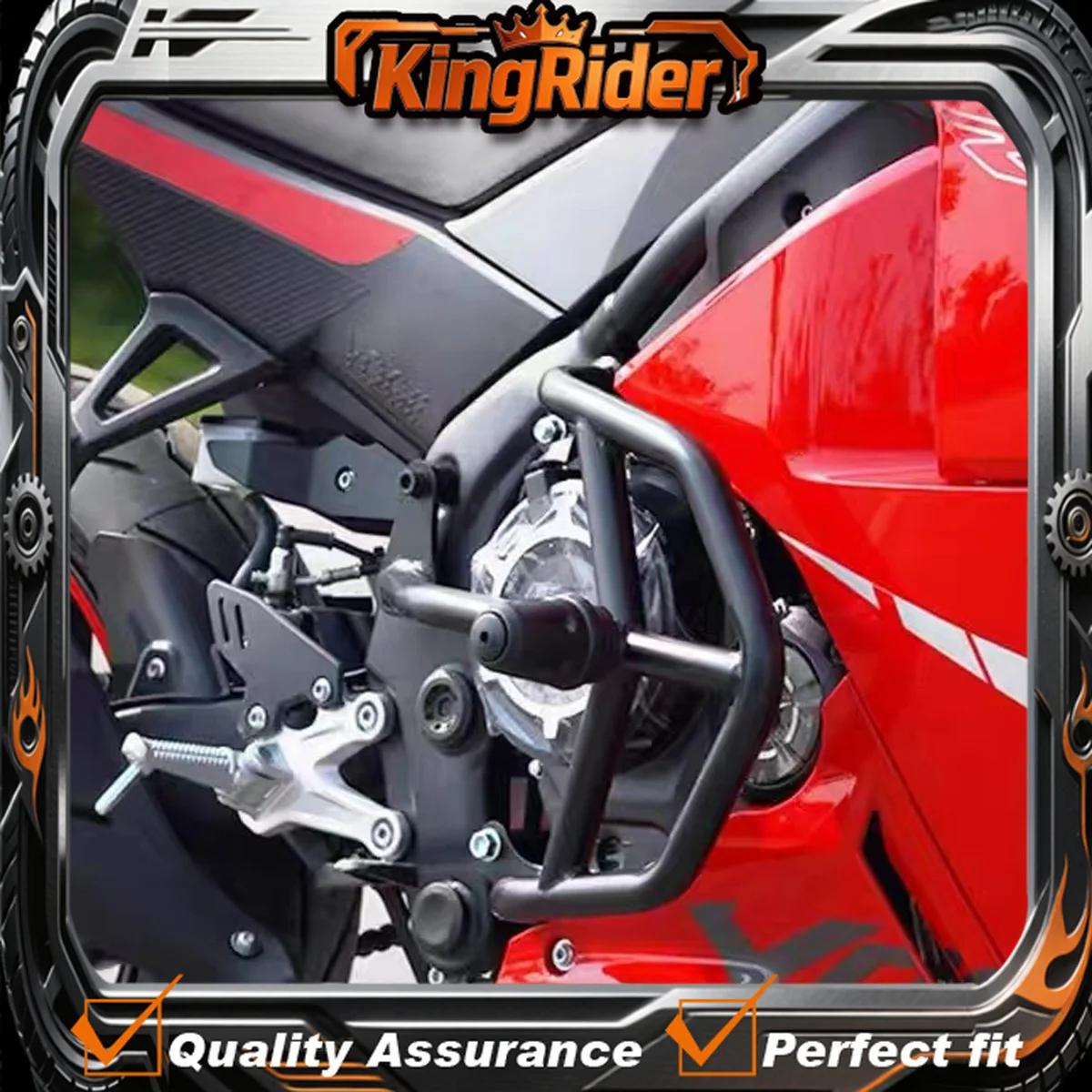 【Supreme quality】Fit For VOGE RR525 525 RR Motorcycle parts protection bar engine protection bar racing bar body fairing bumper
【Supreme quality】Fit For VOGE RR525 525 RR Motorcycle parts protection bar engine protection bar racing bar body fairing bumper