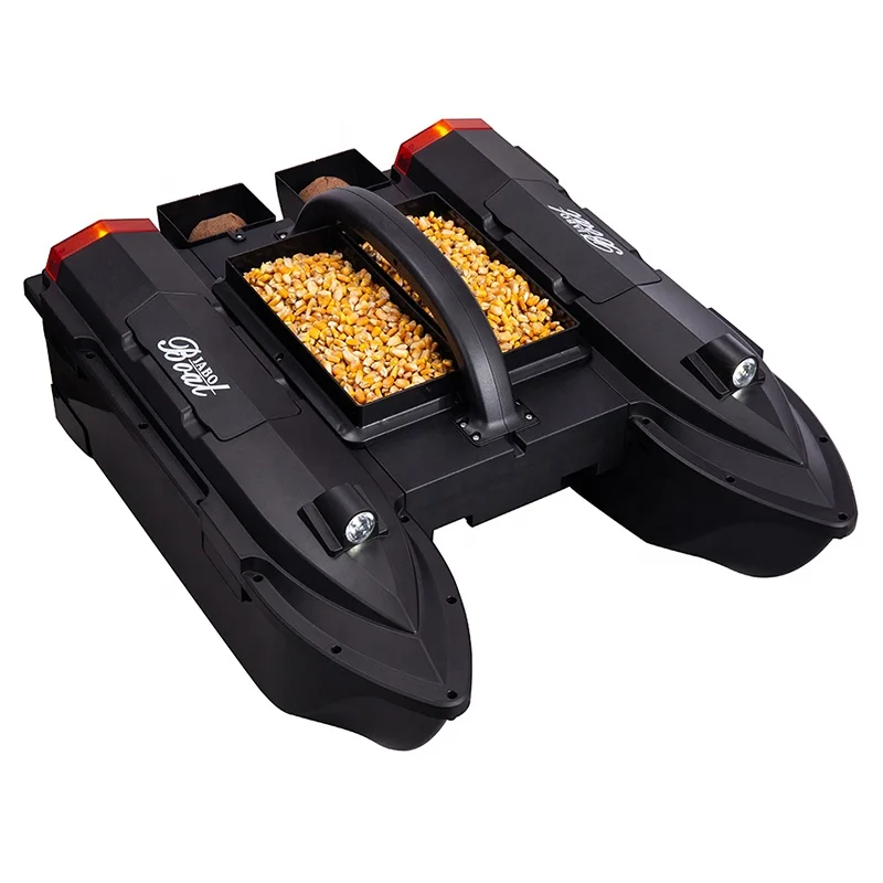 5CG Black 5CG Two 6.4V Battery Fishfinder Four Lure Silos Sonar Fish Finder 4 Hoppers Dual Hull Bait Boat Gps Autopilot
5CG Black 5CG Two 6.4V Battery Fishfinder Four Lure Silos Sonar Fish Finder 4 Hoppers Dual Hull Bait Boat Gps Autopilot