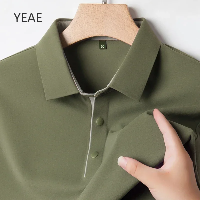 YEAE Mens Polo T Shirts High Quality Men's Luxury Poles Long Sleeve Polo Shirts for Men Mens Designer T Shirt Spring and Autumn
YEAE Mens Polo T Shirts High Quality Men's Luxury Poles Long Sleeve Polo Shirts for Men Mens Designer T Shirt Spring and Autumn