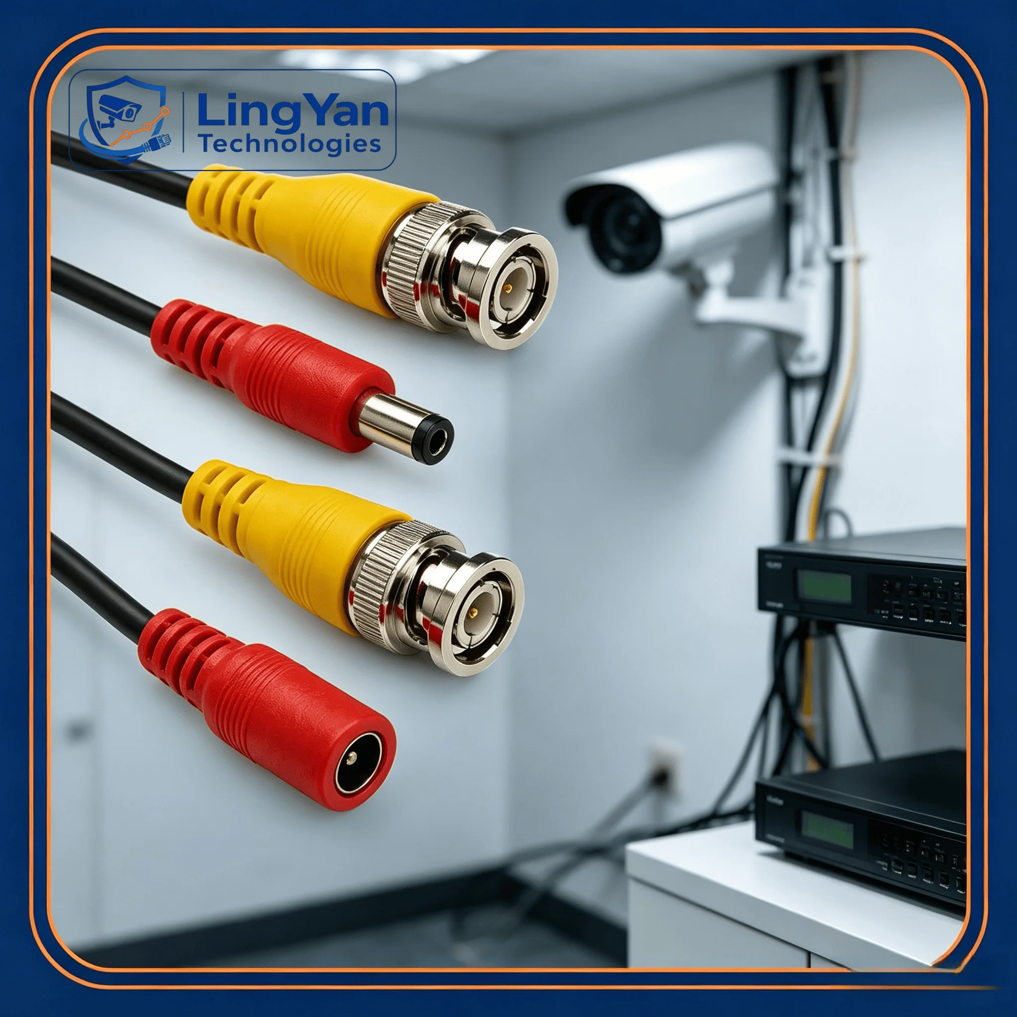 Analog HD Monitoring Project Accessory 5M BNC DC CCTV Cable Bulk Pack 4/8/10PCS For AHD TVI CVI CVBS DVR System Layout
Analog HD Monitoring Project Accessory 5M BNC DC CCTV Cable Bulk Pack 4/8/10PCS For AHD TVI CVI CVBS DVR System Layout