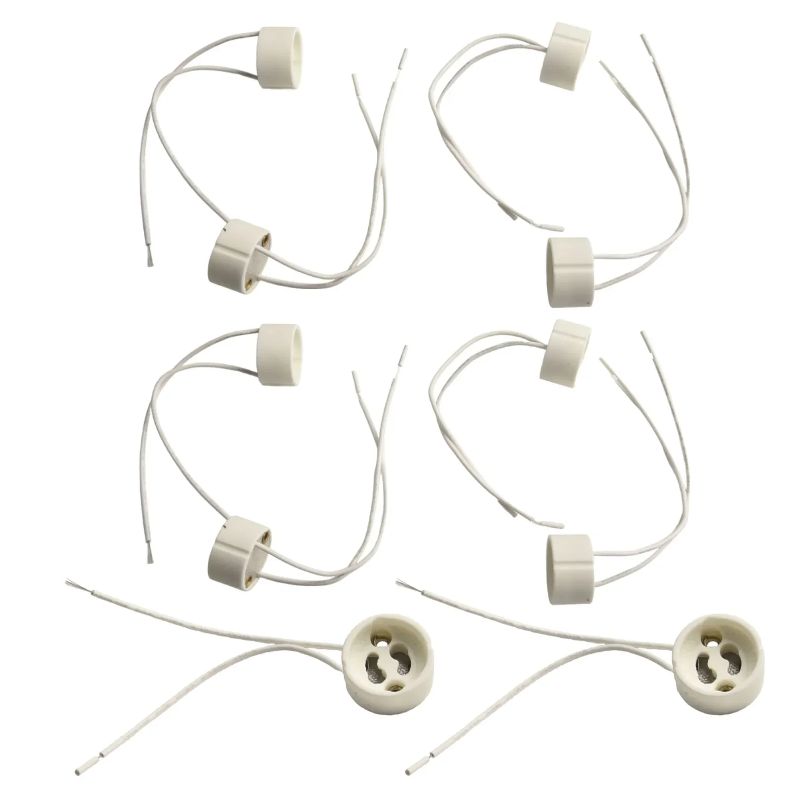 Lamp Holder GU10 Socket 10/15pcs Connector Downlight Fitting Wire For Connecting 150mm Wire Recessed Spotlights
Lamp Holder GU10 Socket 10/15pcs Connector Downlight Fitting Wire For Connecting 150mm Wire Recessed Spotlights