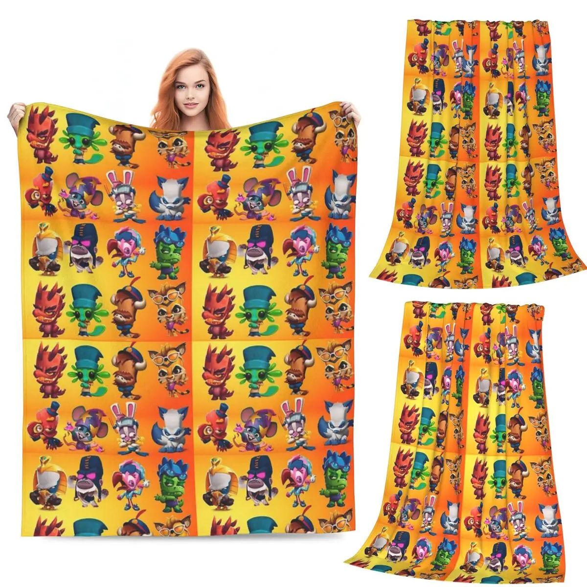 Zooba Battle Arena Blanket Fleece Sofa Throw Blanket Portable Throw Blankets for Home Bedroom Travel Throws Bedspread Quilt
Zooba Battle Arena Blanket Fleece Sofa Throw Blanket Portable Throw Blankets for Home Bedroom Travel Throws Bedspread Quilt