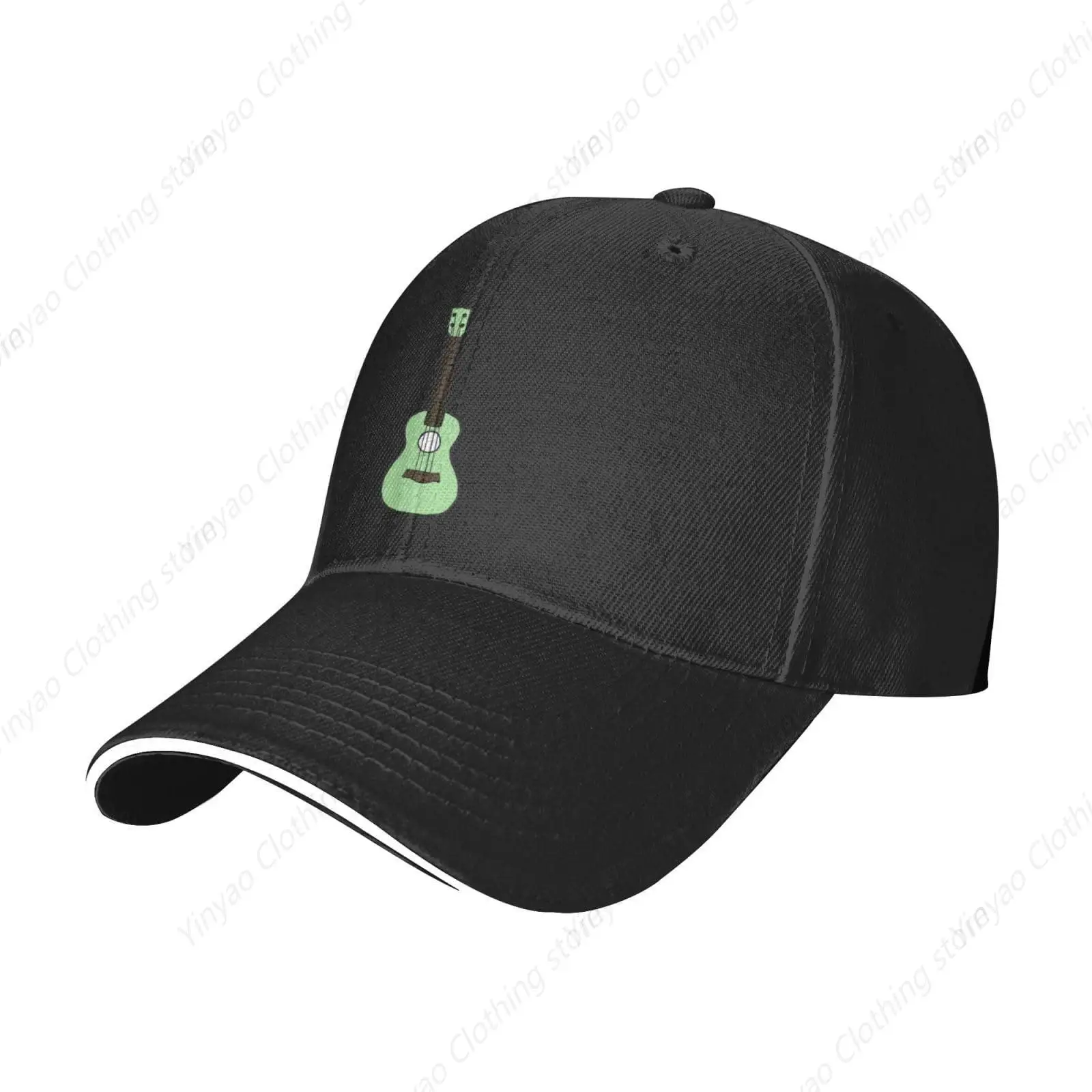 Green ukulele sandwich hat fashionable gift baseball cap adjustable truck cap
Green ukulele sandwich hat fashionable gift baseball cap adjustable truck cap
