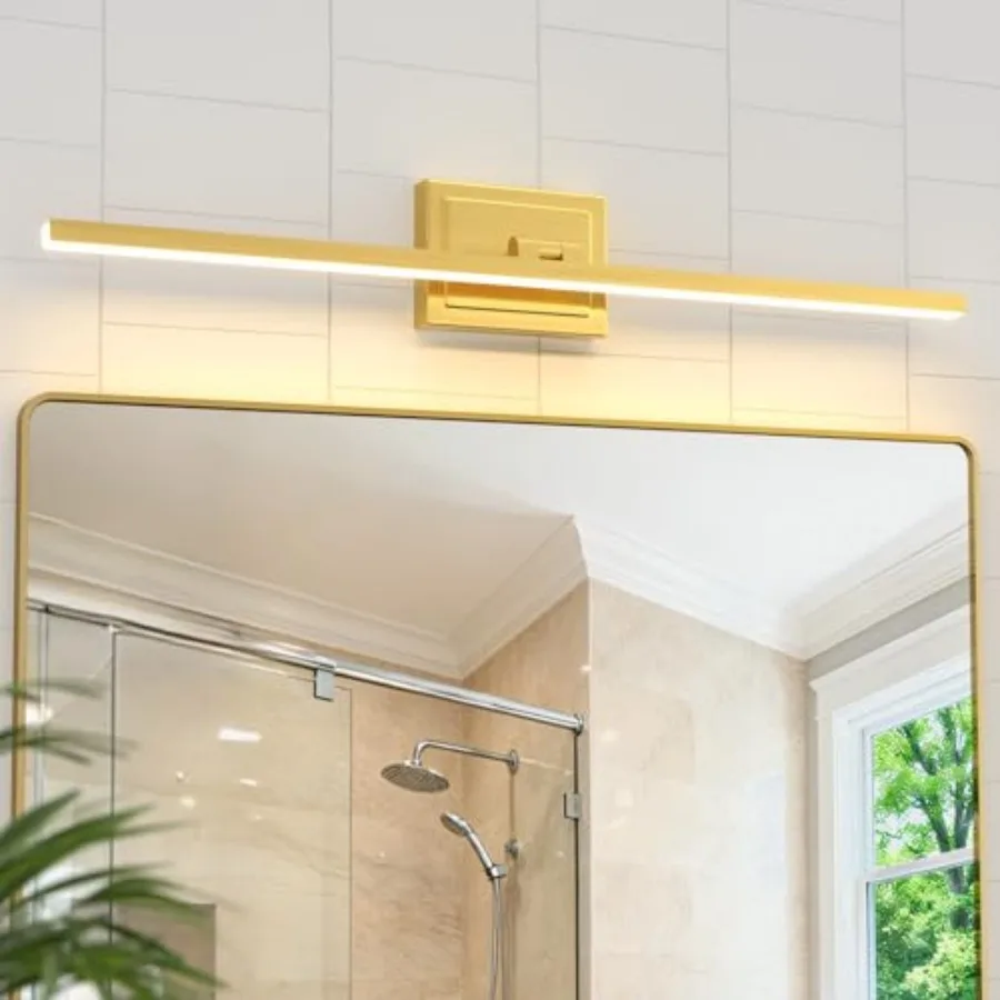 Bathroom Vanity Light, 18W Dimmable 5CCT Led Bathroom Light Fixture Over Mirror, Bar Vanity Light for Bathrooms-ETL Certificate
Bathroom Vanity Light, 18W Dimmable 5CCT Led Bathroom Light Fixture Over Mirror, Bar Vanity Light for Bathrooms-ETL Certificate