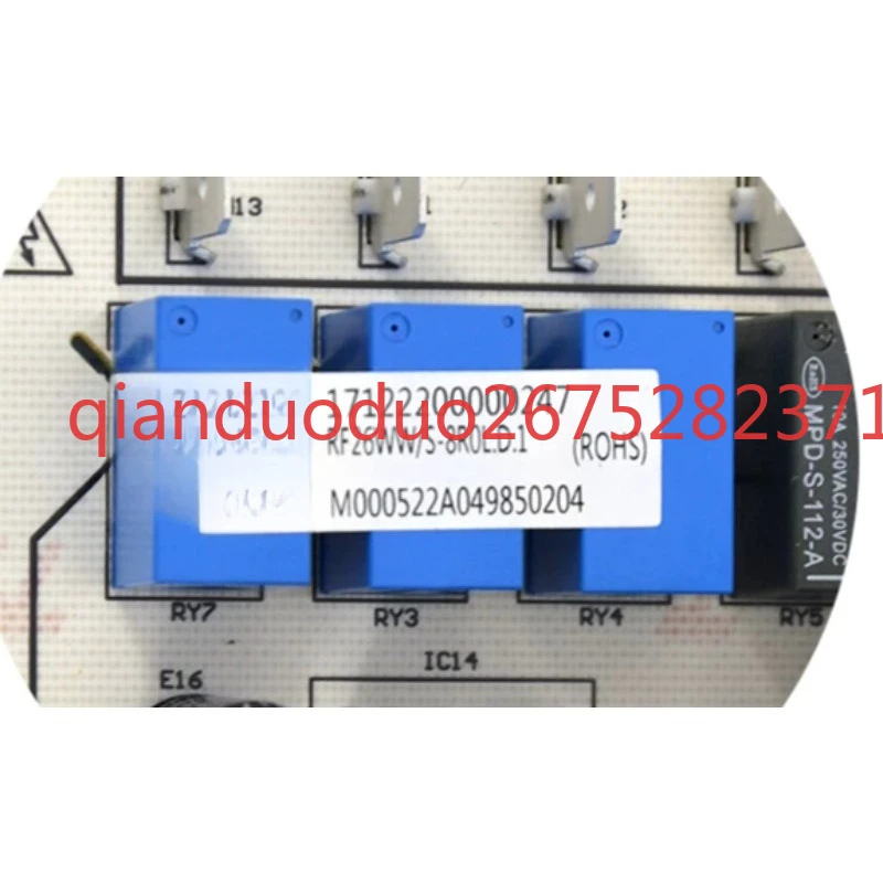 RF26WW/S-8R0L.D.1 is suitable for Midea central air conditioner ten outdoor units computer board 10P main board
RF26WW/S-8R0L.D.1 is suitable for Midea central air conditioner ten outdoor units computer board 10P main board