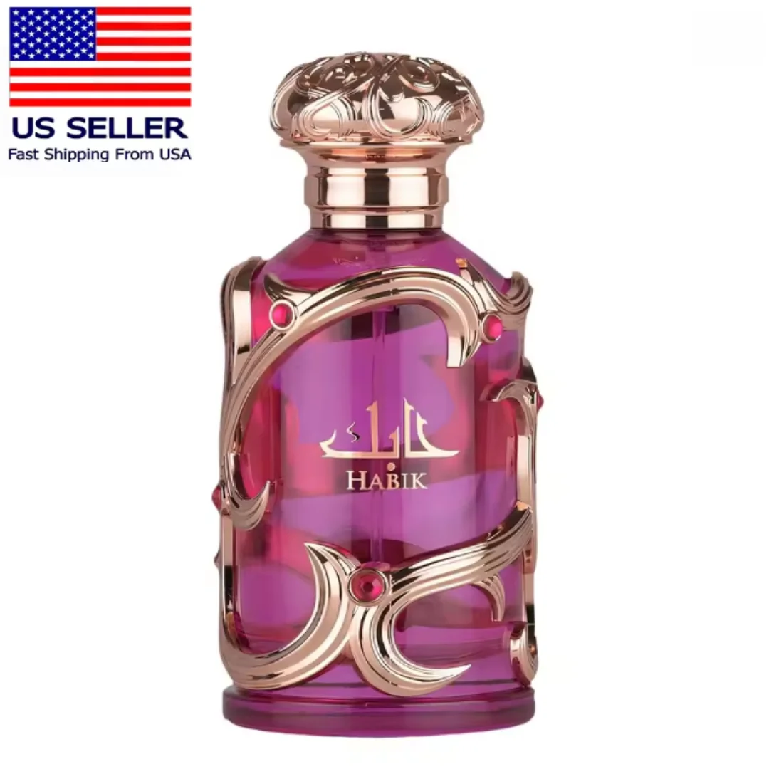Charming perfume 1Lattafa and Habik – Floral, Fruity, Fresh, Musky – Eau de Parfum Spray Long Lasting 3.4 Ounce 100ml
Charming perfume 1Lattafa and Habik – Floral, Fruity, Fresh, Musky – Eau de Parfum Spray Long Lasting 3.4 Ounce 100ml