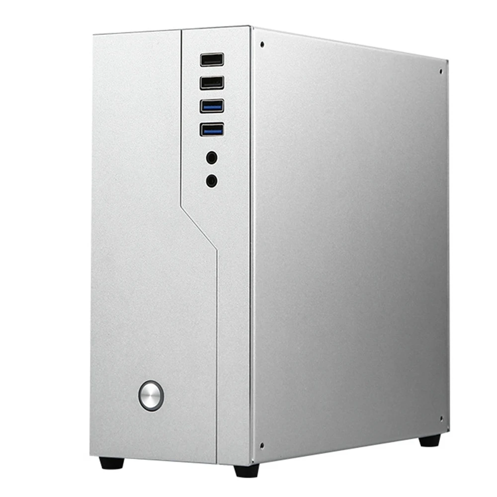 Корпус для компьютера ABJG-Mini ITX, полностью алюминиевый мягкий HTPC Office с одним слотом PCIE
Корпус для компьютера ABJG-Mini ITX, полностью алюминиевый мягкий HTPC Office с одним слотом PCIE