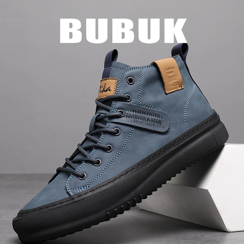 Bubuk/Новые модные мужские мотоциклетные ботинки с мягкой верхней подошвой, удобные ботильоны со средним верхом, мужские модные кроссовки на шнуровке, повседневная спортивная обувь
Bubuk/Новые модные мужские мотоциклетные ботинки с мягкой верхней подошвой, удобные ботильоны со средним верхом, мужские модные кроссовки на шнуровке, повседневная спортивная обувь