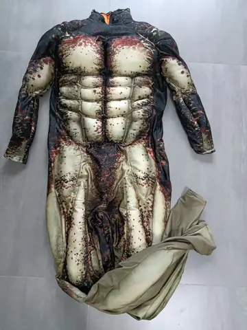 High Quality Full Body Muscle Padding Predator Cosplay Costume Six Pad Muscle Predator Suit