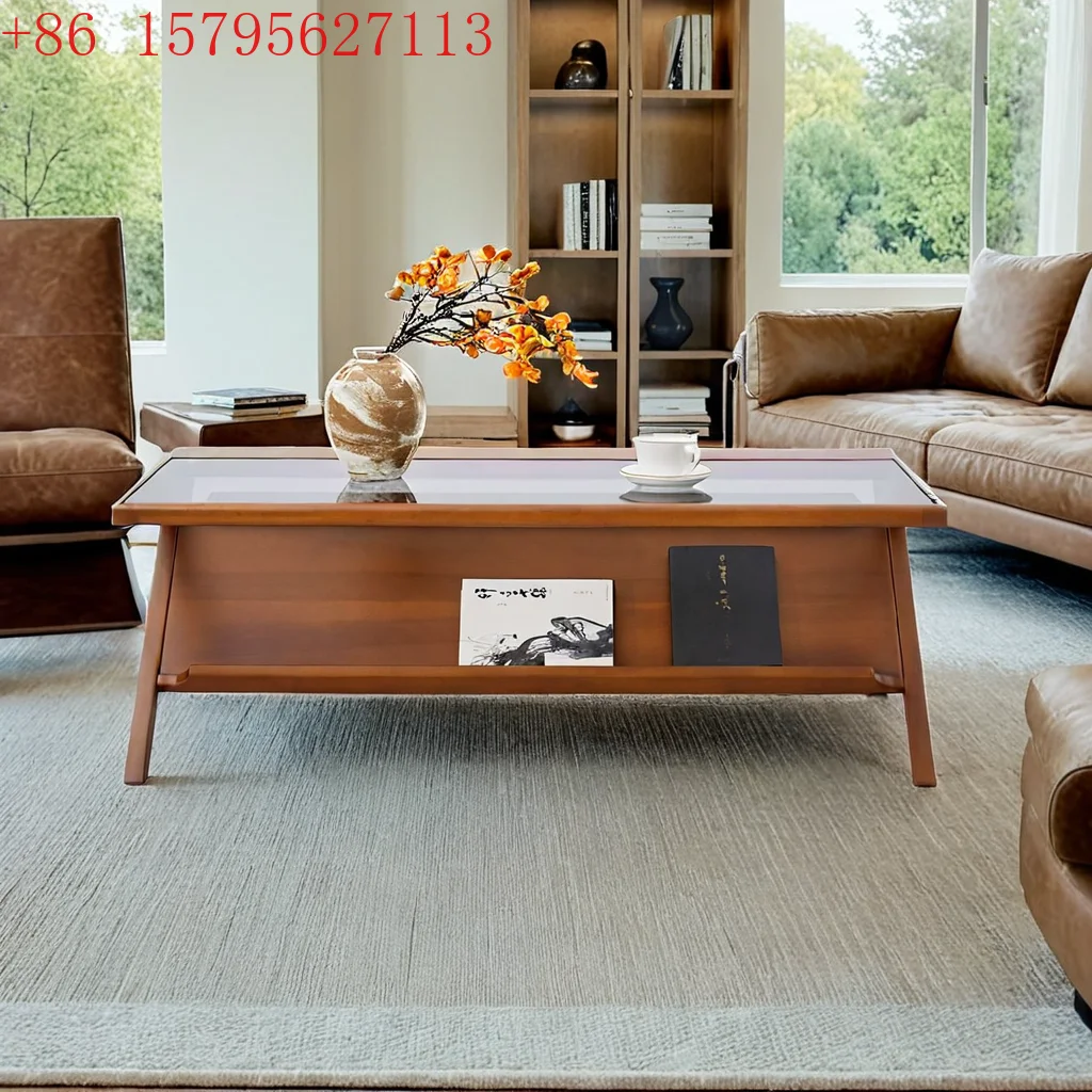 Yunchen medieval solid wood glass coffee table living room light luxury minimalist retro solid wood coffee table
Yunchen medieval solid wood glass coffee table living room light luxury minimalist retro solid wood coffee table